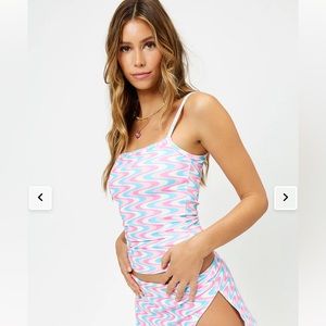 Courtney Scoop Terry Tank